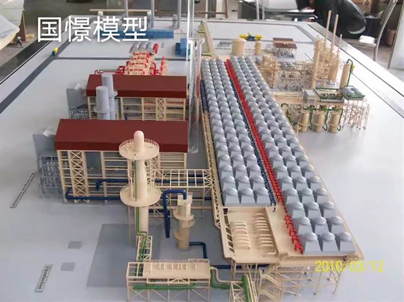 永胜县工业模型
