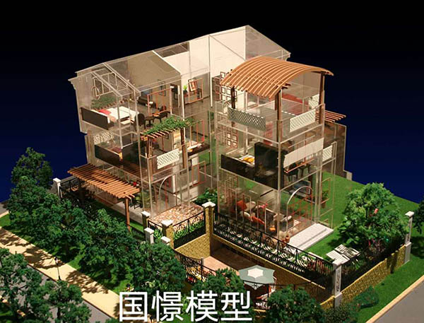 永胜县建筑模型