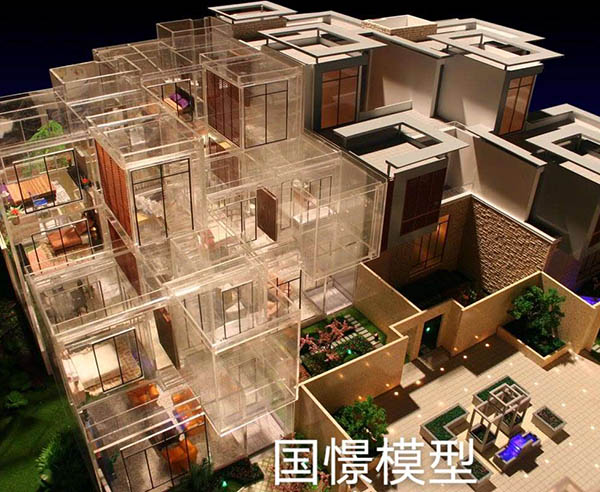 永胜县建筑模型