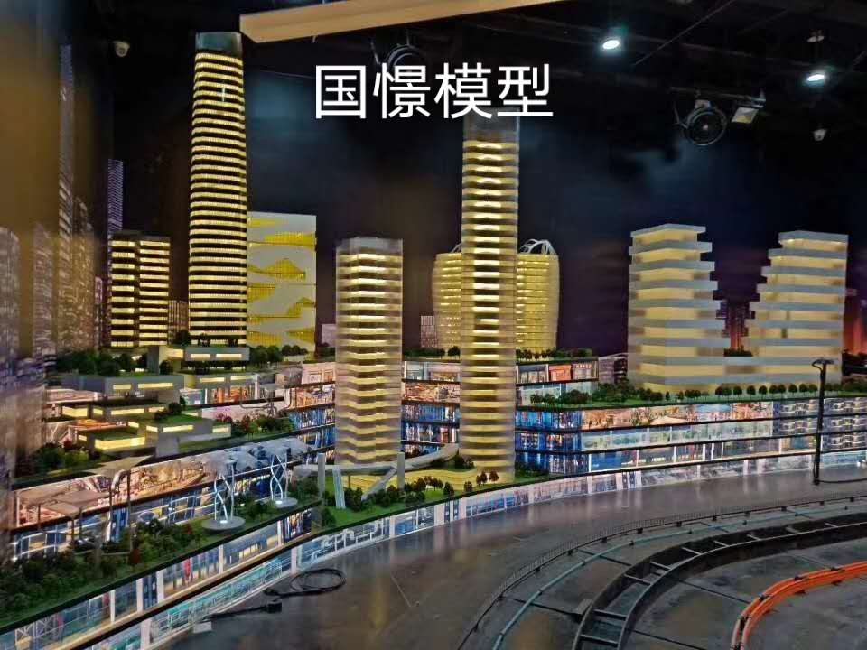 永胜县建筑模型