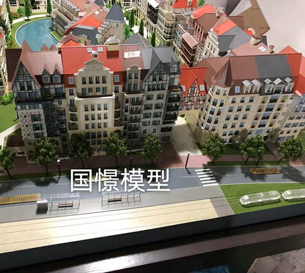 永胜县建筑模型